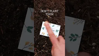 🛑 Never Plant "Seed Paper"!
