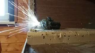 Уничтожение танка "Т-72".