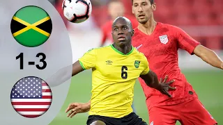 Jamaica 1-3 USA | All Goals & Highlights | CONCACAF Gold Cup | FHD/720P