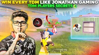 JONATHAN TDM SECRETS ⁉️ | HOW TO WIN EVERY TDM MATCH IN BGMI  | GUIDE TO BECOME TDM MASTER BGMI/PUBG