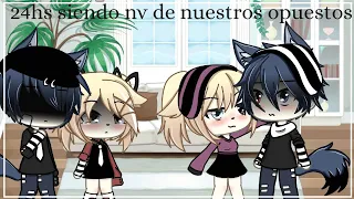 24hs siendo novios de nuestros opuesto //parte 1 // Gacha life // Sale mal? // It's Brisa