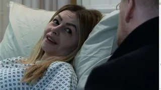 Gary visits Laura in Hospital - Coronation Street 6 April 2022