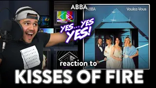 ABBA Reaction Kisses of Fire (NAUGHTY & CATCHY ABBA!) | Dereck Reacts