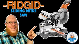 RIDGID 10'' SLIDING MITRE SAW- REVIEW!!! #ridgidtools #ridgid #woodworking #toolreview