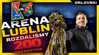 Motor Lublin vs Odra Opole | Orlovski Vlog | rozdaliśmy 200 prezentów