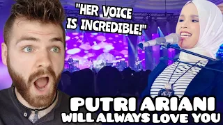 First Time Hearing Putri Ariani "I Will Always Love You" Whitney Houston | Live in Jakarta REACTION!