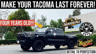 How I Keep My Tacoma Looking Brand New!