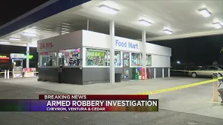 Fresno Police investigate armed robbery at Chevron