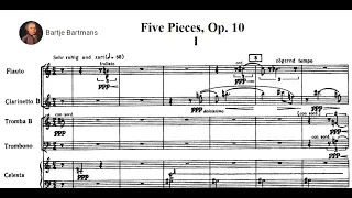 Anton Webern - Five Pieces for Orchestra Op. 10 (1913)