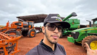 COLHEITADEIRA NOVA DO PAI CHEGOU 🙌🏼🤠🙏🏼!!! EP 336