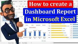 HOW TO CREATE DASHBOARD IN MS EXCEL