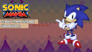 Unused Credits Theme - Sonic Mania (Slowed Down)