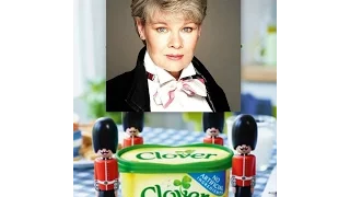 JUDI DENCH- 1988 VINTAGE UK COMMERCIALS CLOVER SPREAD 1988