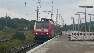 Eisenbahnverkehr in Haltern am See Mit Br 146 101 402 401 3429 1428 275 189