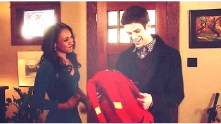 Barry & Iris "I told Iris " scene 1x10