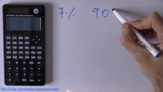 Cómo CALCULAR el 7 POR CIENTO de un número - SACAR PORCENTAJES