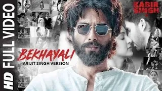 ARIJIT SINGH VERSION: Bekhayali Full video Song | Kabir Singh | Shahid K,Kiara A | Full Hd 4k Video