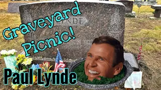 PAUL LYNDE GRAVE! Hollywood Star from BEWITCHED Headstone and Recipe - (Graveyard Picnic #10)