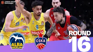 CSKA is back on track! | Round 16, Highlights | Turkish Airlines EuroLeague