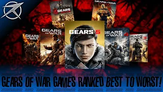 My BEST Gears of War Games Ranked From Worst to Best!