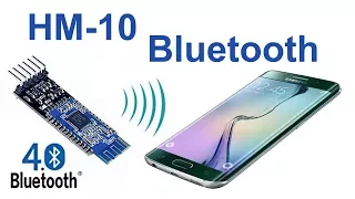 Bluetooth module HM-10 and Arduino. Full control