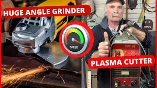 Speed Test Plasma Cutter vs Grinder