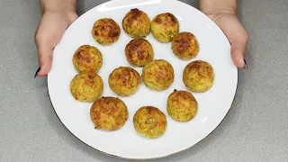 If you have 3 potatoes and 1 zucchini at home ❗ Easy dinner recipe in 10 minutes