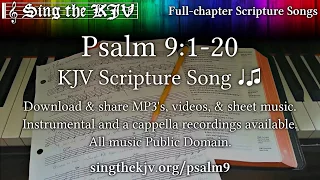 Psalm 9:1-20 ♩♫ KJV Scripture Song, Full Chapter