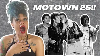 MICHAEL JACKSON - Motown 25 The Jacksons Medley Reaction