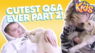 The cutest Marcus & Martinus Q&A EVER! PART 2  | 5 Apr 2018 - Filtr Kids - Click for Subs [ENG]