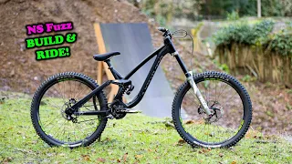 My NEW 2023 Downhill Bike!  NS Fuzz Build and First Ride