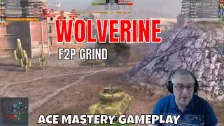 Wolverine F2P American Line Grind Ace Mastery - #wotb #wotblitz