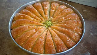 Turkish Baklava How its Made? | Turkish Street Food