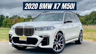 2020 BMW X7 M50i Review - A FAST Large Luxury SUV