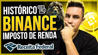 IMPOSTO DE RENDA CRIPTOMOEDAS COMO PEGAR SEU DADOS NA BINANCE PARA DECLARAR O IRPF 2024