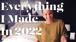 Everything I Made In 2022 | Handmade Wardrobe