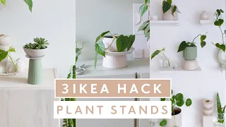 3 Ikea Hack Plant Stand Ideen – einfache DIY Deko mit Pflanzen