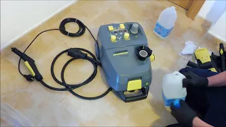 Unboxing de SG 4/4  Karcher- steam cleaner Karcher SG 4/4; Vaporeta Industrial