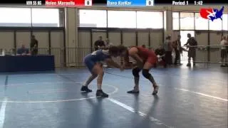 Helen Maroulis vs. Dana KarKar at 2013 Las Vegas/ASICS U.S. Open