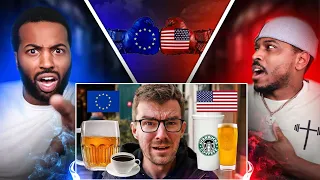 Americans brothers react to USA vs Europe- Guide to Cultural Differences….THIS IS CRAZY😮