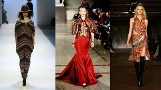 Global Inspirations Dominate For Fall 2012 at New York Fashion Week