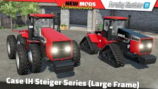 FS22 | Case IH Steiger Series (Large Frame) [UPDATE] - Farming Simulator 22 New Mods Review 2K60