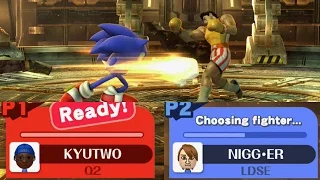 Kyutwo vs Racist White Boy - Super Smash Bros. 4 on Wii U