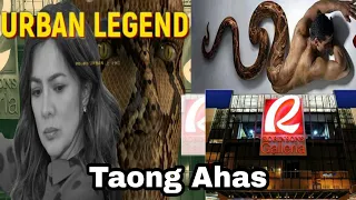 Trending: Urban Legend| Taong Ahas Sa Robinson's Galleria Totoo Nga Ba? Alice Dixson Nagsalita Na!