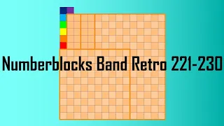 Numberblocks Band Retro 221-230