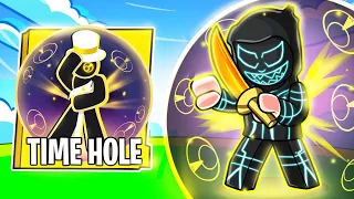 *NEW* TIME HOLE Is The BEST ABILITY.. (Roblox Blade Ball)