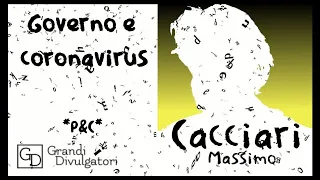 CACCIARI Massimo -  'Il Governo e il Coronavirus: autoritarismo o paura?'