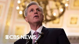 House Leader Kevin McCarthy addresses debt ceiling after Biden meeting | full video