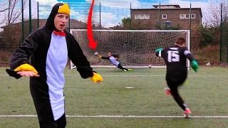 HILARIOUS GOALKEEPER CHALLENGE