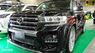 (4K)ELFORD TOYOTA LANDCRUISER 200 body kit - OSAKA AUTO MESSE 2017